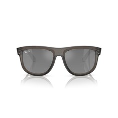 Ray-Ban Boyfrend Reverse 0501S 6707GS 56 Gri Unisex Güneş Gözlüğü 