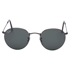 Ray-Ban Round Flat 3447N 029 50 Gri Unisex Güneş Gözlüğü 