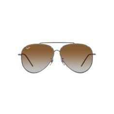 RAY-BAN Aviator Reverse 0101S 004/CB 62 Gümüş Unisex Güneş Gözlüğü - RAYBAN