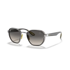 RAY-BAN Scuderia Ferrari 3674M F03011 51 Gümüş Unisex Güneş Gözlüğü - RAYBAN (1)