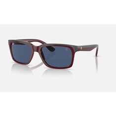 RAY-BAN Scuderia Ferrari 4393M F67980 56 İki Renk Unisex Güneş Gözlüğü - RAYBAN (1)