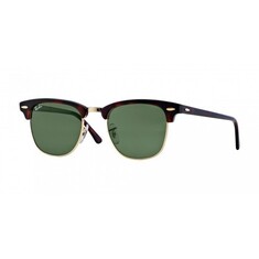 RAY-BAN Clubmaster 3016 W0366 51 Kahverengi Unisex Güneş Gözlüğü - RAYBAN