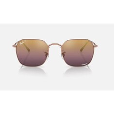 Ray-Ban Jim 3694 9242G6 53 Polarize Bakır Unisex Güneş Gözlüğü 