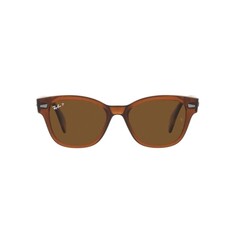 RAY-BAN 0880S 664057 52 Polarize Kahverengi Unisex Güneş Gözlüğü - RAY-BAN