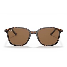 Ray-Ban Leonard 2193 902/57 53 Polarize Kahverengi Unisex Güneş Gözlüğü 