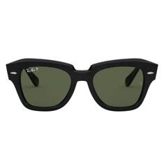 Ray-Ban State Street 2186 901/58 52 Polarize Siyah Unisex Güneş Gözlüğü 