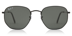RAY-BAN Round 3548N 002/58 51 Polarize Siyah Unisex Güneş Gözlüğü - RAYBAN