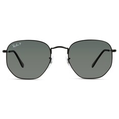 RAY-BAN Round 3548N 002/58 54 Polarize Siyah Unisex Güneş Gözlüğü 