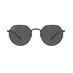 RAY-BAN Jack 3565 002/48 53 Polarize Siyah Unisex Güneş Gözlüğü 