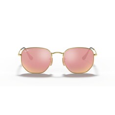 RAY-BAN Round 3548N 001/Z2 51 Sarı Unisex Güneş Gözlüğü 