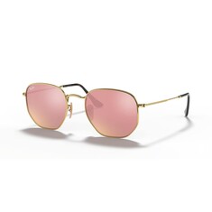 RAY-BAN Round 3548N 001/Z2 51 Sarı Unisex Güneş Gözlüğü - RAYBAN (1)