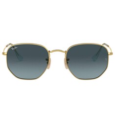 Ray-Ban Round 3548N 9123/3M 54 Sarı Unisex Güneş Gözlüğü 