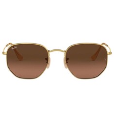 RAY-BAN Round 3548N 9124/43 51 Sarı Unisex Güneş Gözlüğü 
