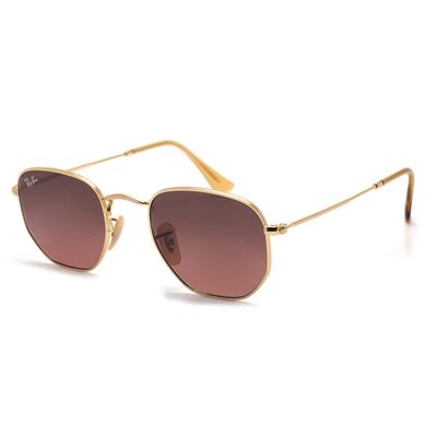 RAYBAN Unisex Sarı Güneş Gözlüğü 3548N 9124 43 51