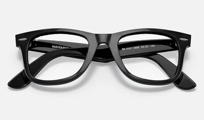 RAYBAN Unisex Siyah Mavi Filtreli Gözlük 5121 2000 47