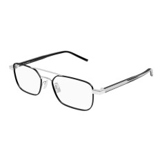 SAİNT LAURENT 780 003 52 Gun Metal Unisex Mavi Filtreli Gözlük - SAİNT LAURENT