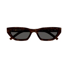 SAİNT LAURENT M126 002 54 Kahverengi Kadın Güneş Gözlüğü - SAİNT LAURENT (1)