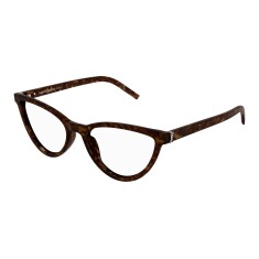 SAİNT LAURENT M138 002 55 Kahverengi Kadın Mavi Filtreli Gözlük - SAİNT LAURENT