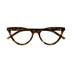 SAİNT LAURENT M138 003 55 Kahverengi Kadın Mavi Filtreli Gözlük - SAİNT LAURENT