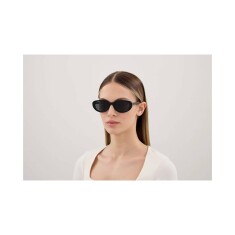 SAİNT LAURENT M154 001 55 Siyah Kadın Güneş Gözlüğü - SAİNT LAURENT