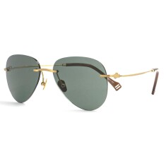 TIDOU TLS03 01 57 Polarize Gold Unisex Güneş Gözlüğü - TIDOU (1)