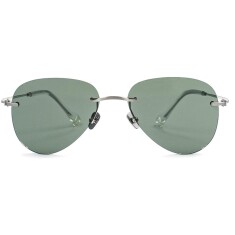 TIDOU TLS03 02 57 Polarize Gümüş Unisex Güneş Gözlüğü - TIDOU