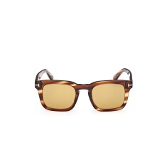 TOMFORD 0751 53E 50 Kahverengi Unisex Güneş Gözlüğü - TOMFORD