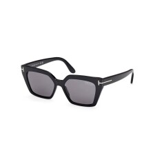 TOMFORD 1030 01D 53 Polarize Siyah Kadın Güneş Gözlüğü - TOMFORD