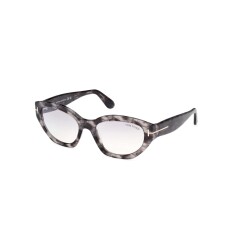 TOMFORD 1086 55C 55 Gri Kadın Güneş Gözlüğü - TOMFORD (1)