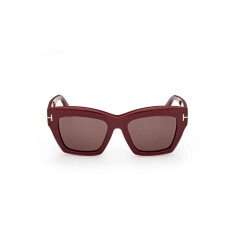 TOMFORD 1191 69E 52 Bordo Kadın Güneş Gözlüğü - TOMFORD