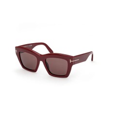 TOMFORD 1191 69E 52 Bordo Kadın Güneş Gözlüğü - TOMFORD (1)