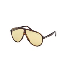 TOMFORD 1211 53E 65 Kahverengi Unisex Güneş Gözlüğü - TOMFORD