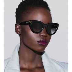 TOMFORD 1252 ICON 01B 52 Siyah Kadın Güneş Gözlüğü - TOMFORD