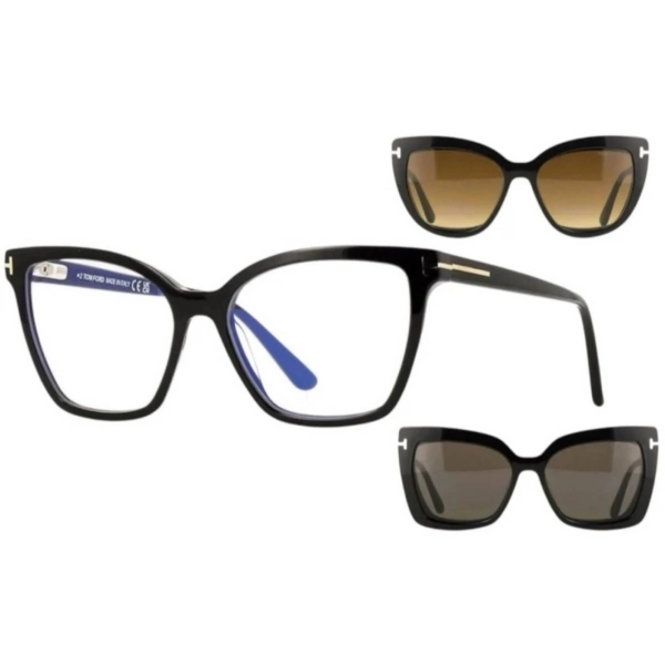 TOMFORD 5641 005 53 Güneş Klipsli Gözlük Çerçevesi