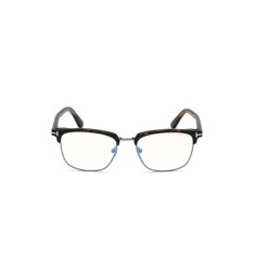 TOMFORD 5683 052 54 İki Renk Unisex Mavi Filtreli Gözlük - TOMFORD
