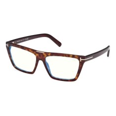 TOMFORD 5912 052 57 Kahverengi Kadın Mavi Filtreli Gözlük - TOMFORD