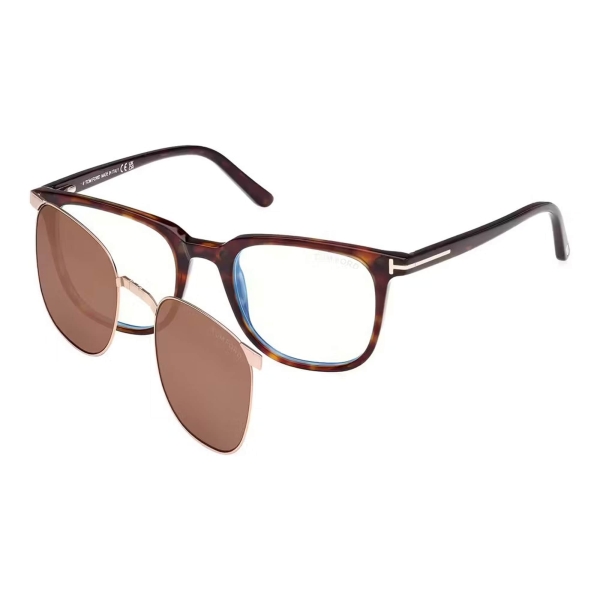TOMFORD 5916 052 50 Güneş Klipsli Gözlük Çerçevesi
