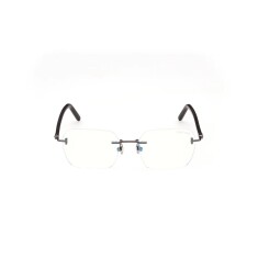 TOMFORD 5934 012 54 Gun Metal Unisex Mavi Filtreli Gözlük - TOMFORD
