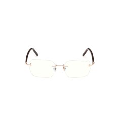 TOMFORD 5934 028 54 İki Renk Unisex Mavi Filtreli Gözlük - TOMFORD