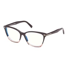 TOMFORD 5949 050 56 İki Renk Kadın Mavi Filtreli Gözlük - TOMFORD