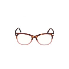 TOMFORD 5986 056 52 İki Renk Kadın Mavi Filtreli Gözlük - TOMFORD
