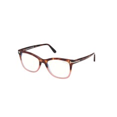 TOMFORD 5986 056 52 İki Renk Kadın Mavi Filtreli Gözlük - TOMFORD (1)