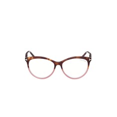 TOMFORD 5990 056 55 İki Renk Kadın Mavi Filtreli Gözlük - TOMFORD