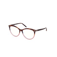 TOMFORD 5990 056 55 İki Renk Kadın Mavi Filtreli Gözlük - TOMFORD (1)