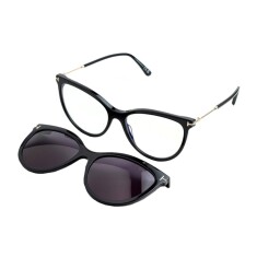 TOMFORD 5994 001 56 Siyah Kadın Mavi Filtreli Gözlük - TOMFORD
