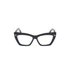TOMFORD 6026 001 56 Siyah Kadın Mavi Filtreli Gözlük - TOMFORD