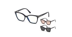 TOMFORD 5641B 001 53 Siyah Kadın Mavi Filtreli Gözlük - TOMFORD (1)