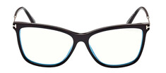 TOMFORD 5824/B/V 001 56 Siyah Kadın Mavi Filtreli Gözlük 