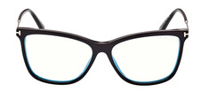 TOMFORD 5824/B/V 001 56 Siyah Kadın Mavi Filtreli Gözlük - TOMFORD