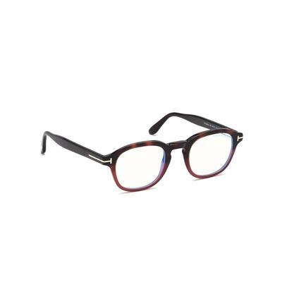 TOMFORD Unisex Bordo Mavi Filtreli Gözlük 5698 B 056 48